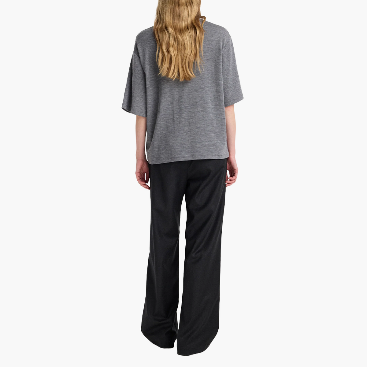 T-shirt Oversize en Laine Mérinos