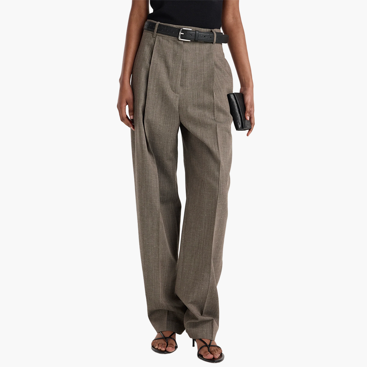 Pantalon Rohe Daria Desert Brown