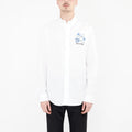 Chemise Givenchy Broderie Fleur Blanche
