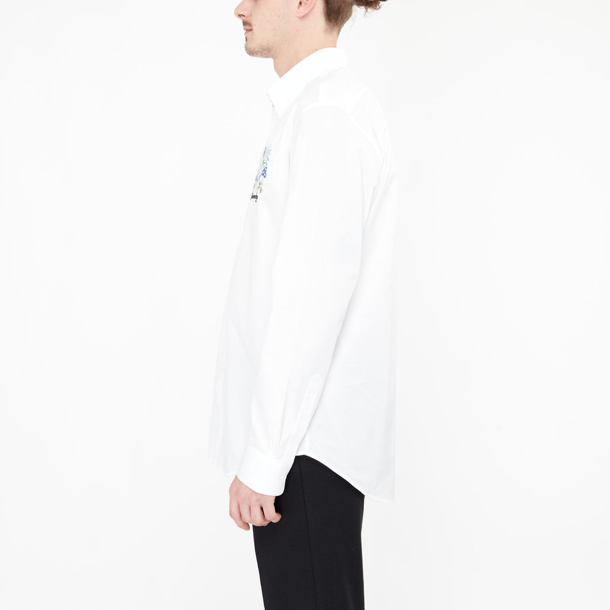 Chemise Givenchy Broderie Fleur Blanche