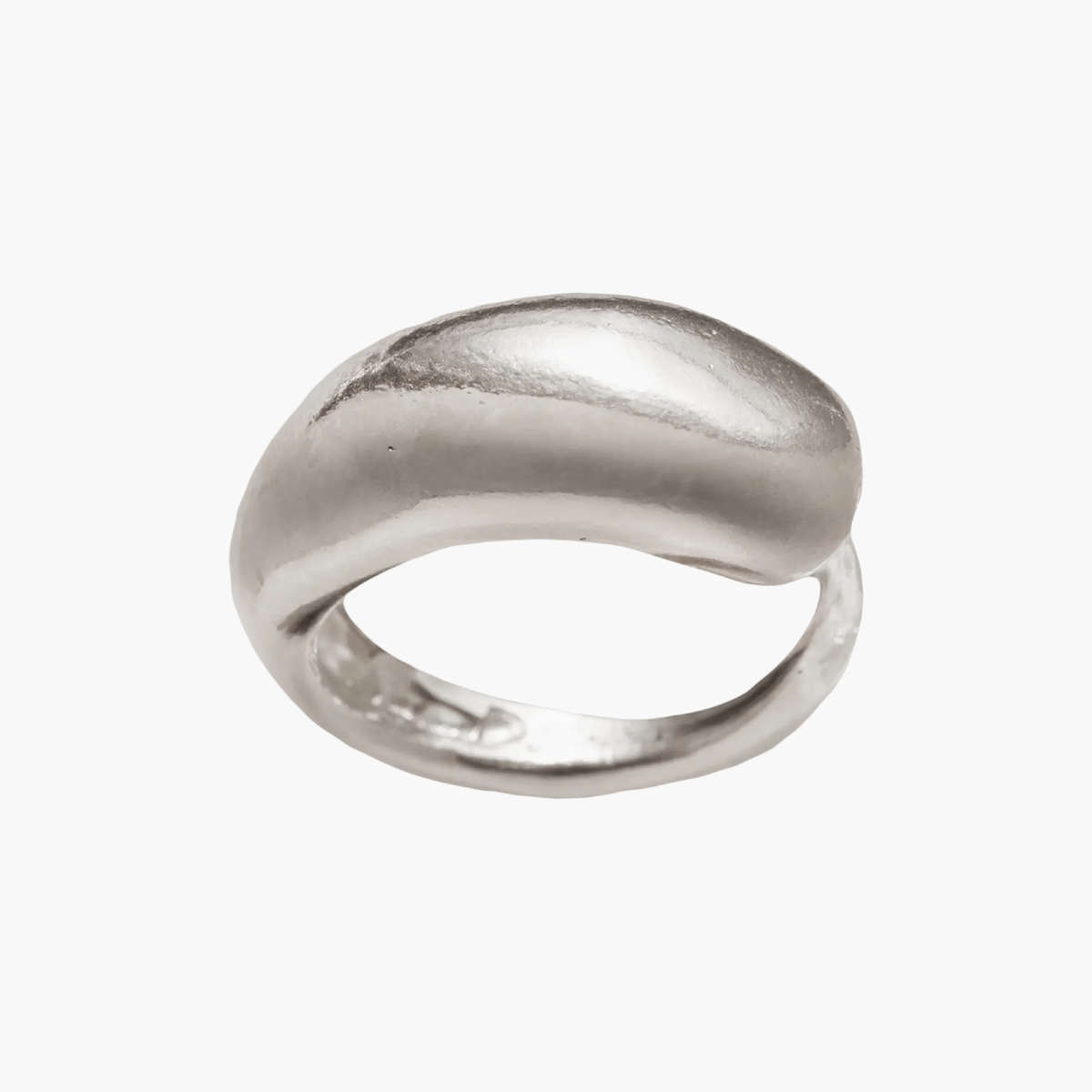 Bague Gota Argent Recyclé Simuero