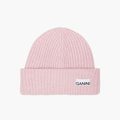 Bonnet oversize en laine côtelée