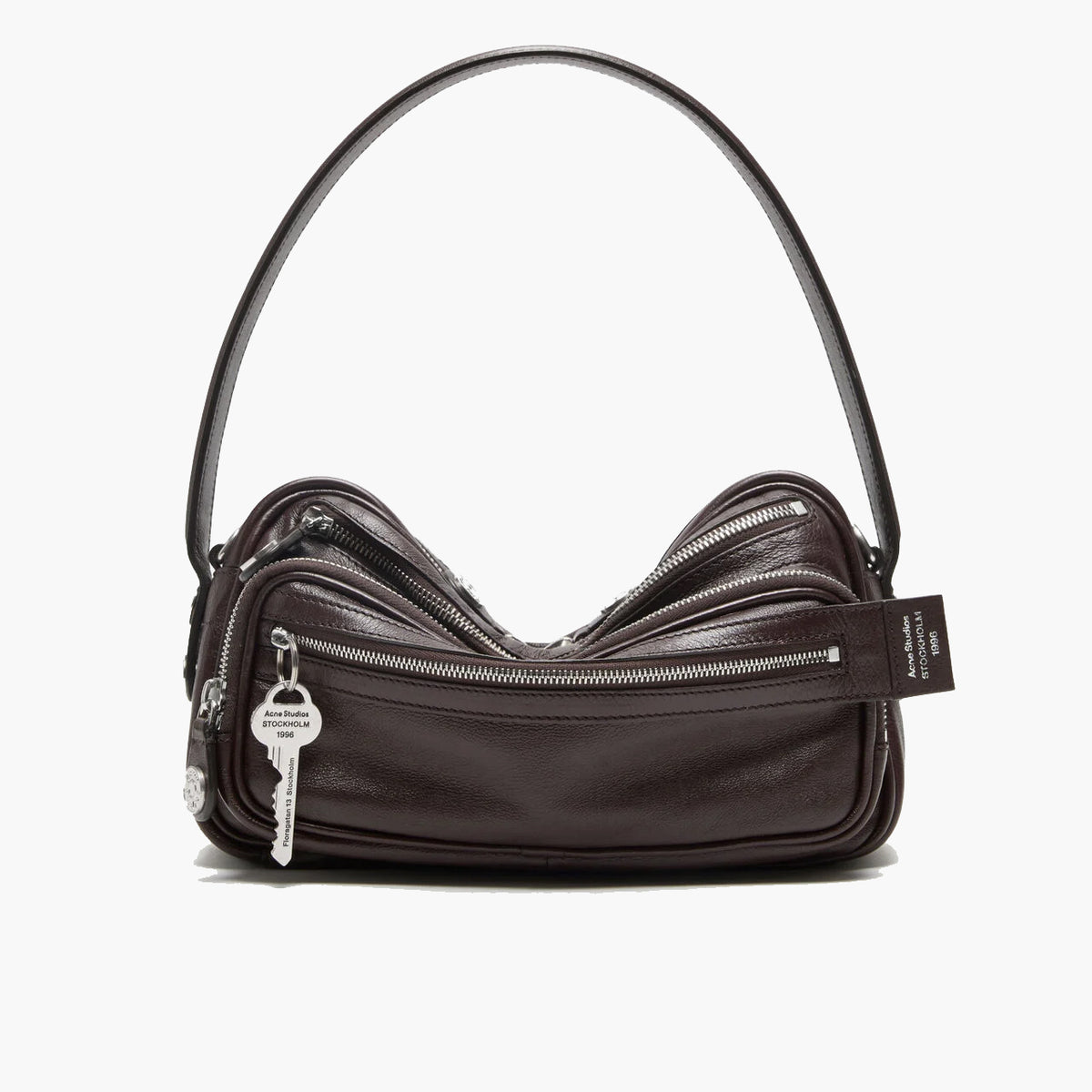 Sac Acne Studios Camero Party Chocolate Brown