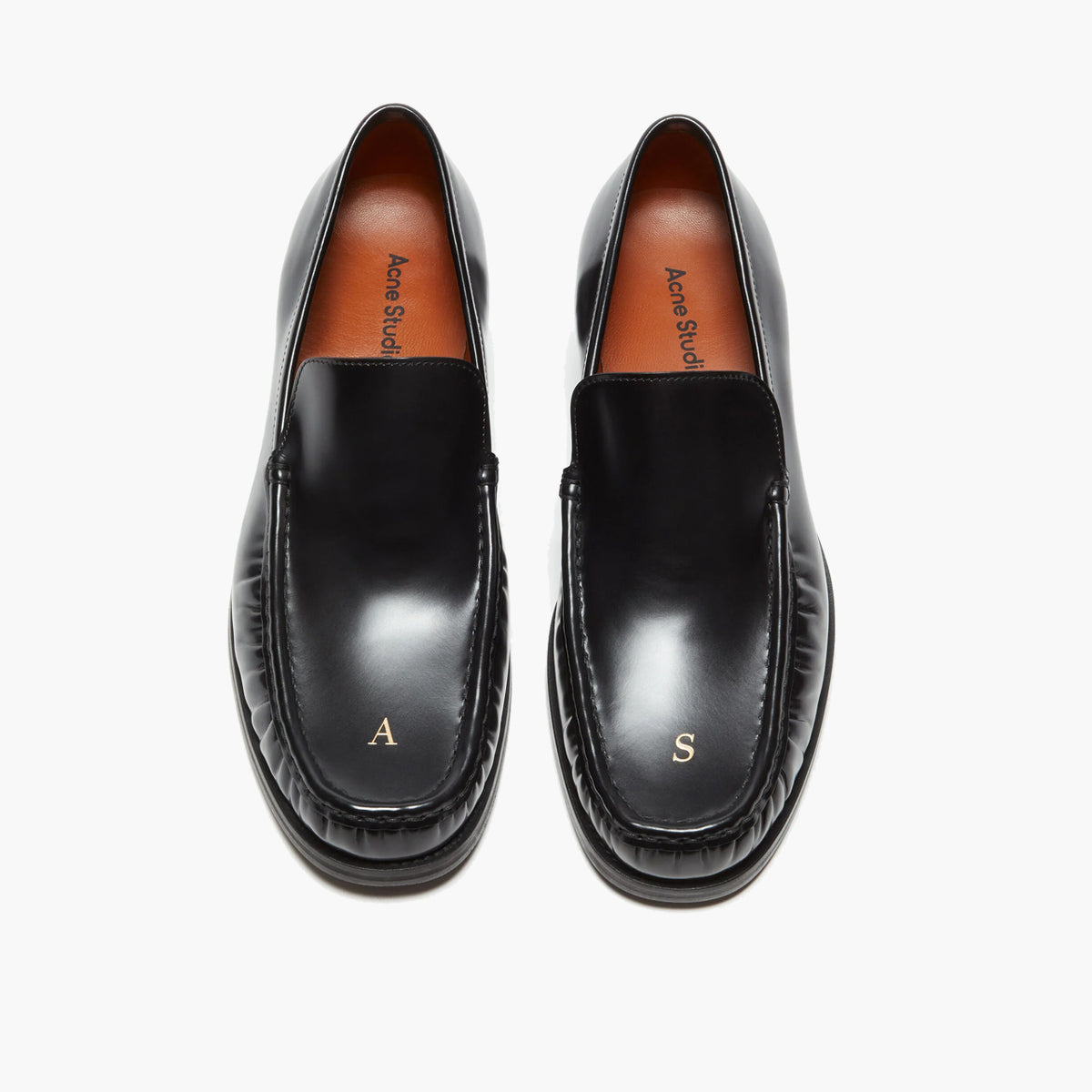 Mocassin Acne Studios Cuir à Initiales