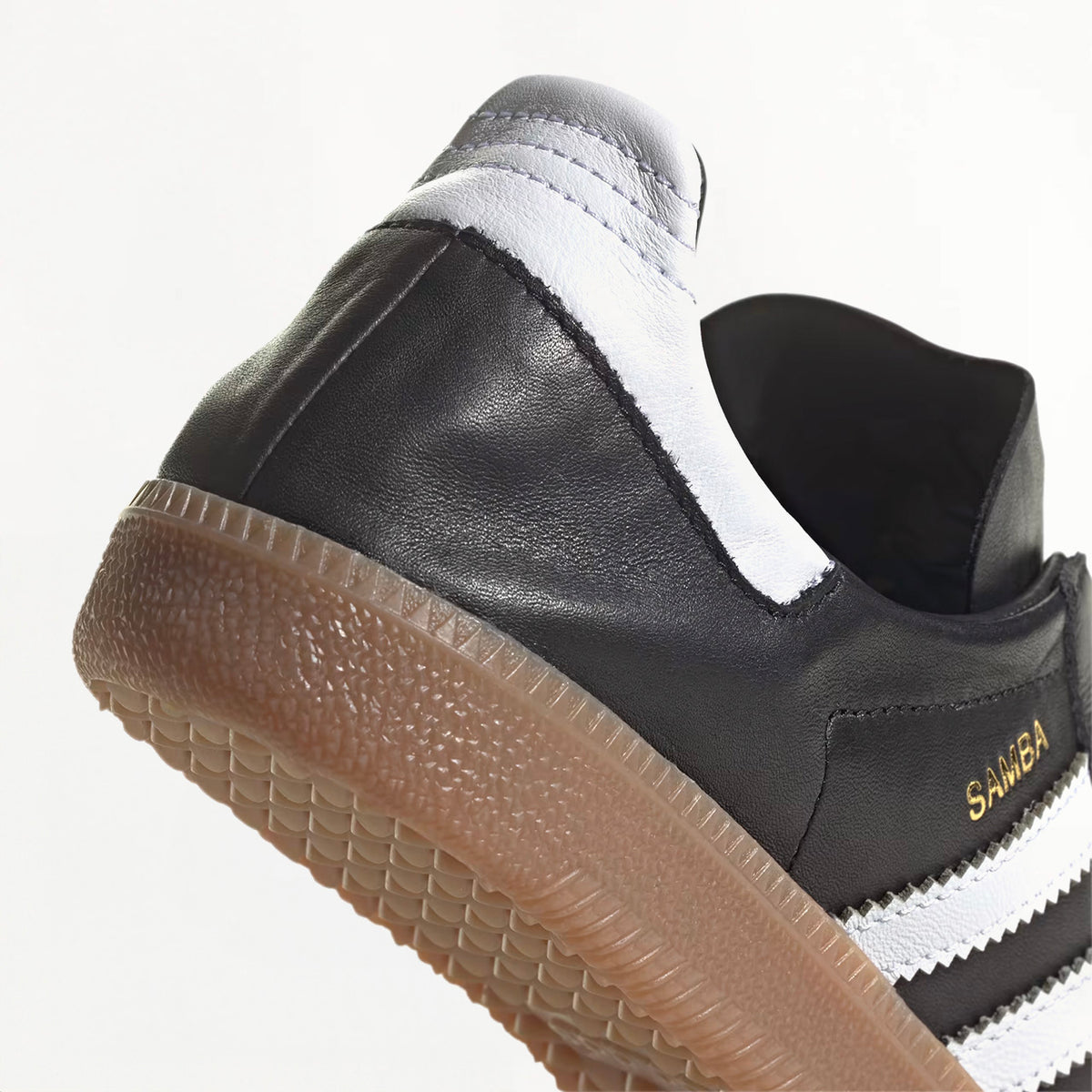 Sneakers Adidas Samba Decon en Cuir Noir et Blanc