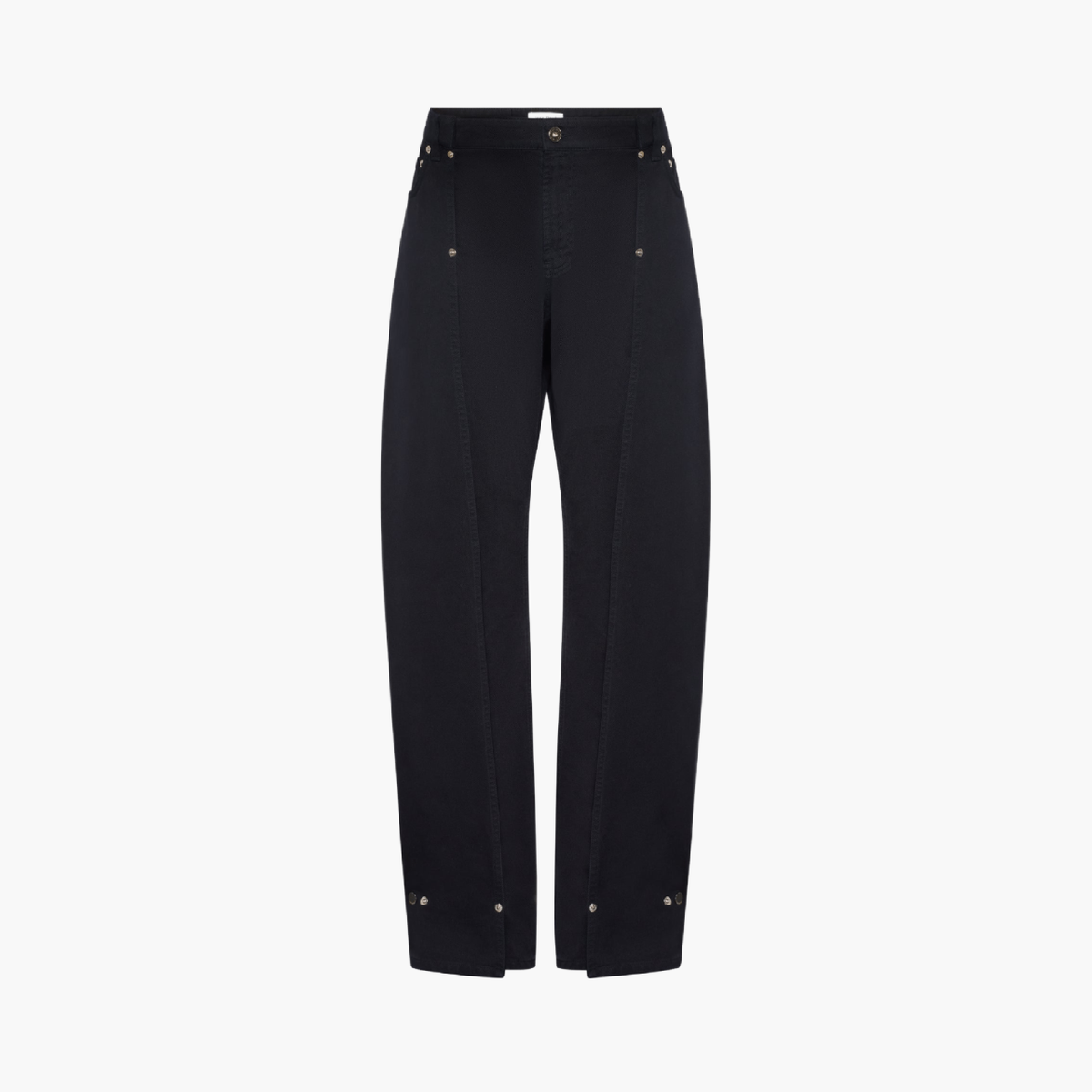 Jean Paul Gaultier Snap-Button Denim Bleu