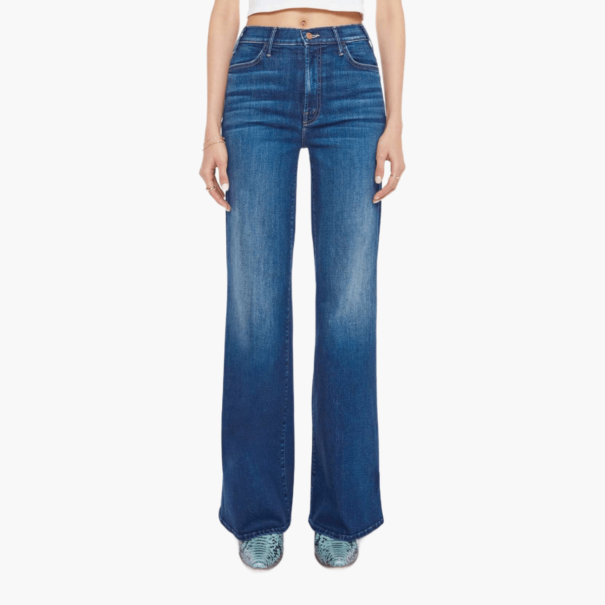 Jean wide-leg taille haute — Troublemaker