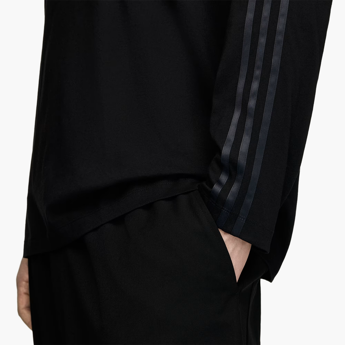 T-shirt à manches longues « Oversized Gradient Stripes »