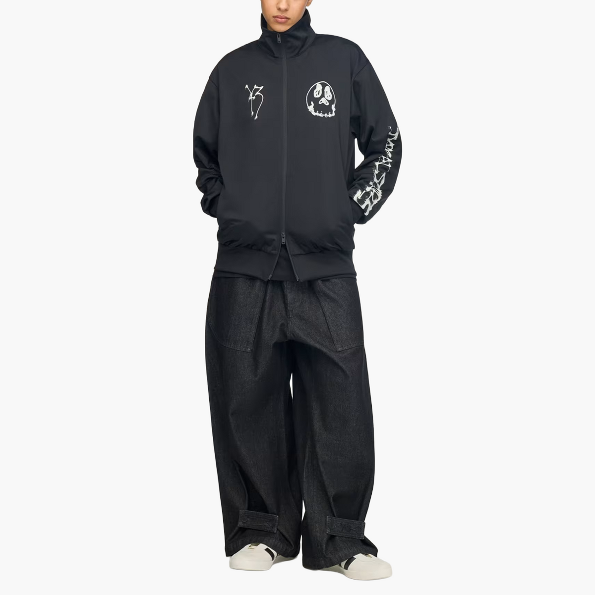 Veste de survêtement Chito Graphic Noire