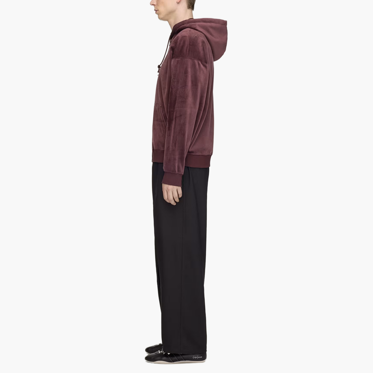 Sweat zippé « Velvet Zip » Night Red