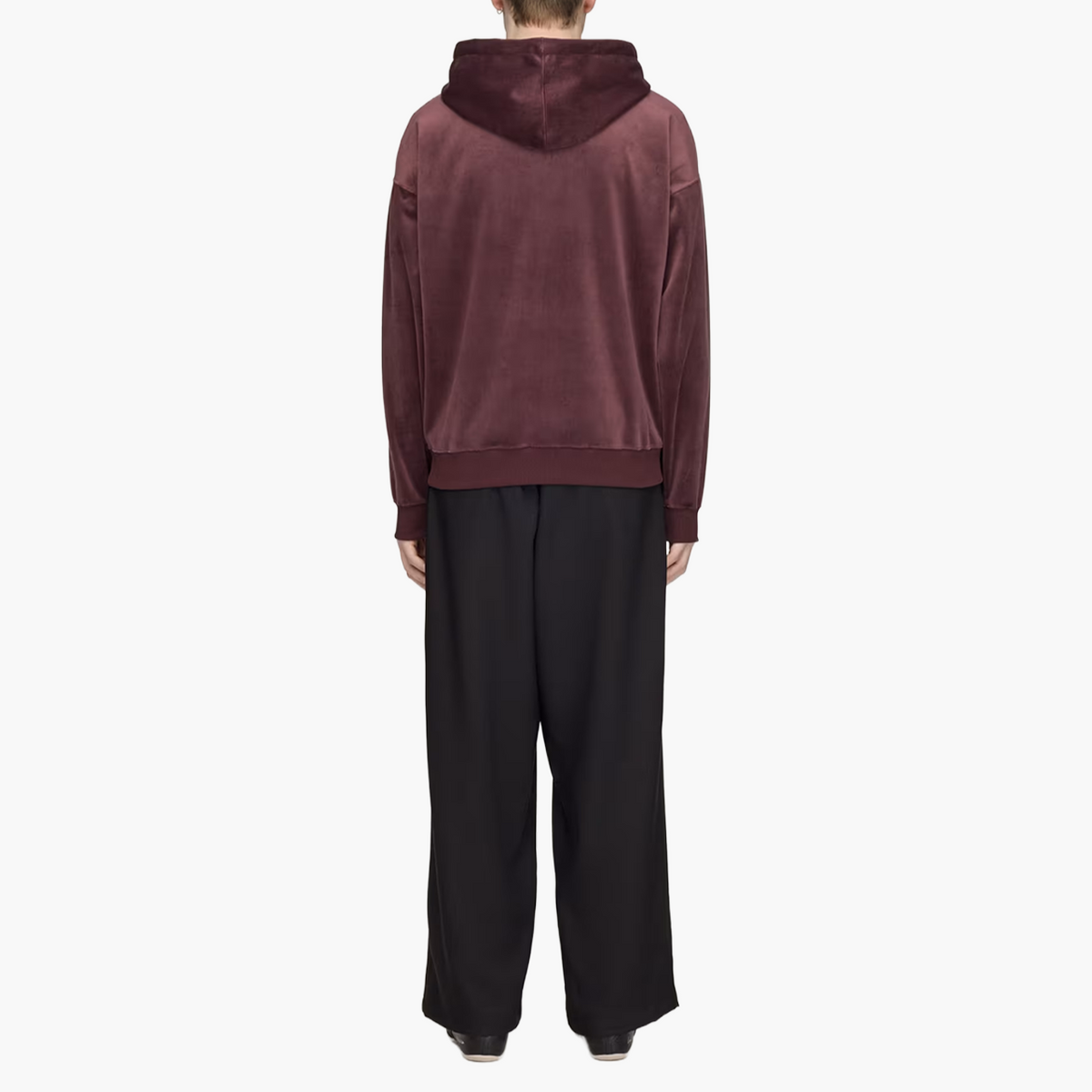 Sweat zippé « Velvet Zip » Night Red