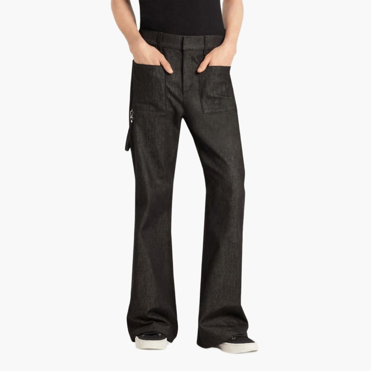 Pantalon Courrèges 2 Poches Denim noir