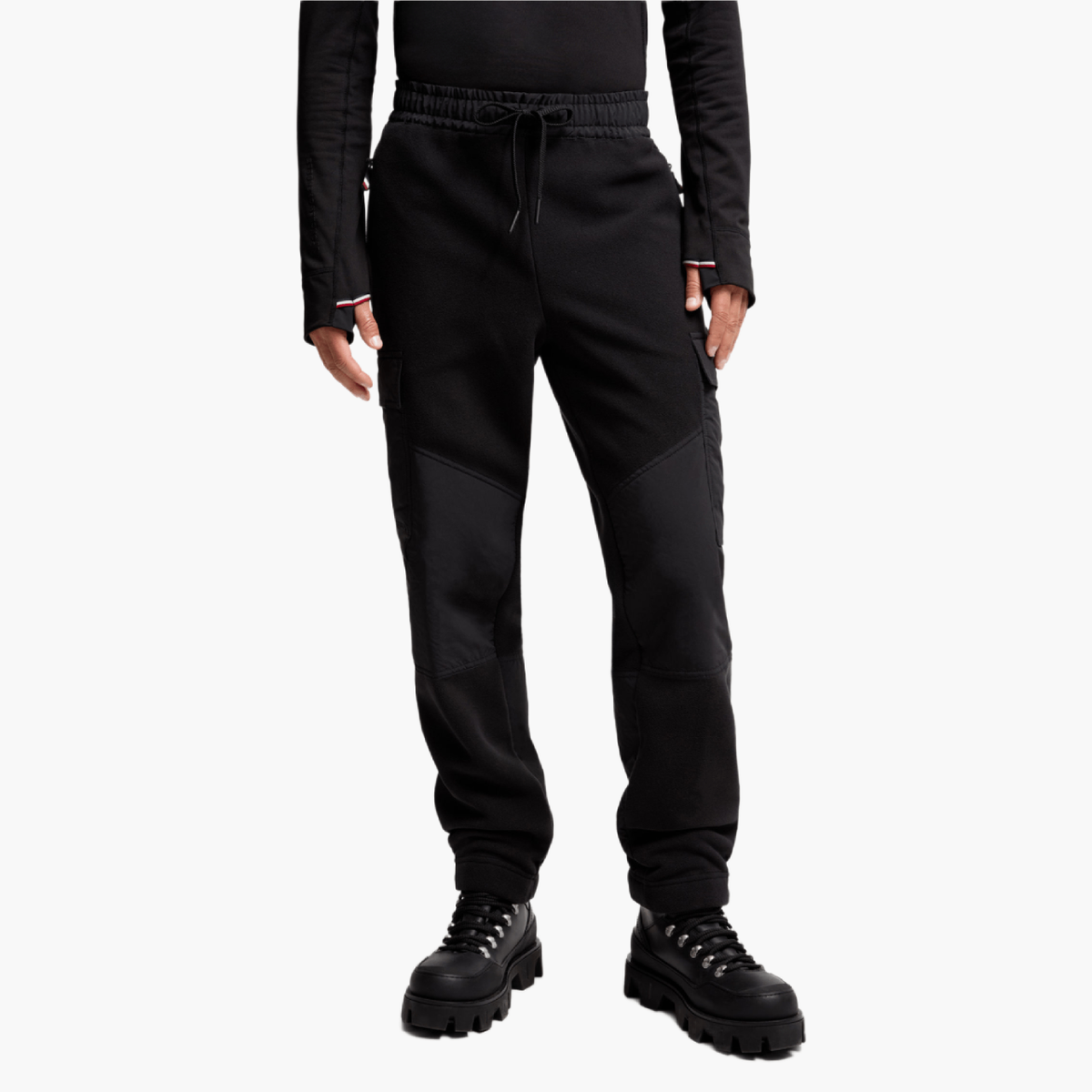 Pantalon Moncler Polartec noir