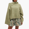 Pull Ganni Mohair Vert Nile