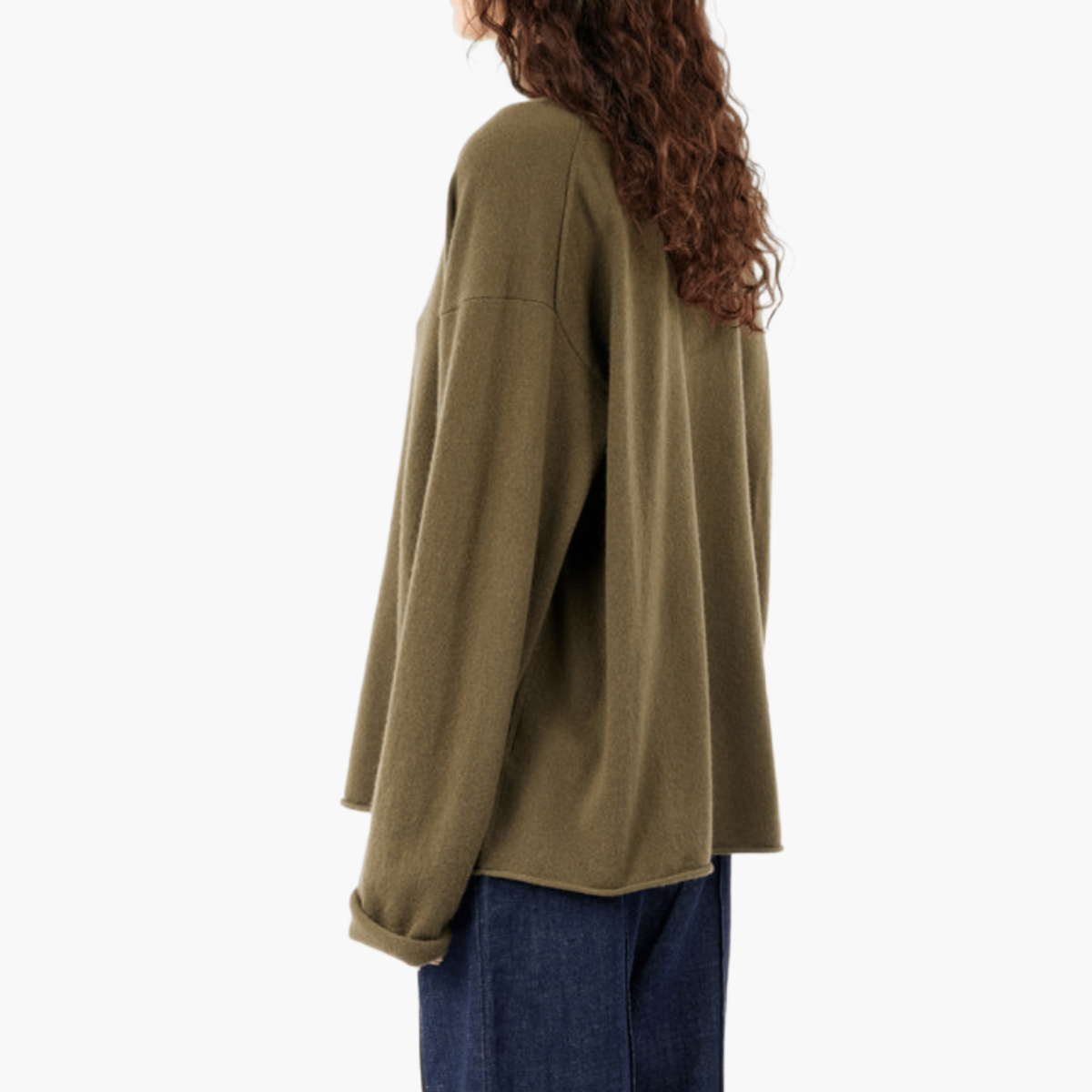 Pull Marchi Sofie D'Hoore Khaki Cachemire
