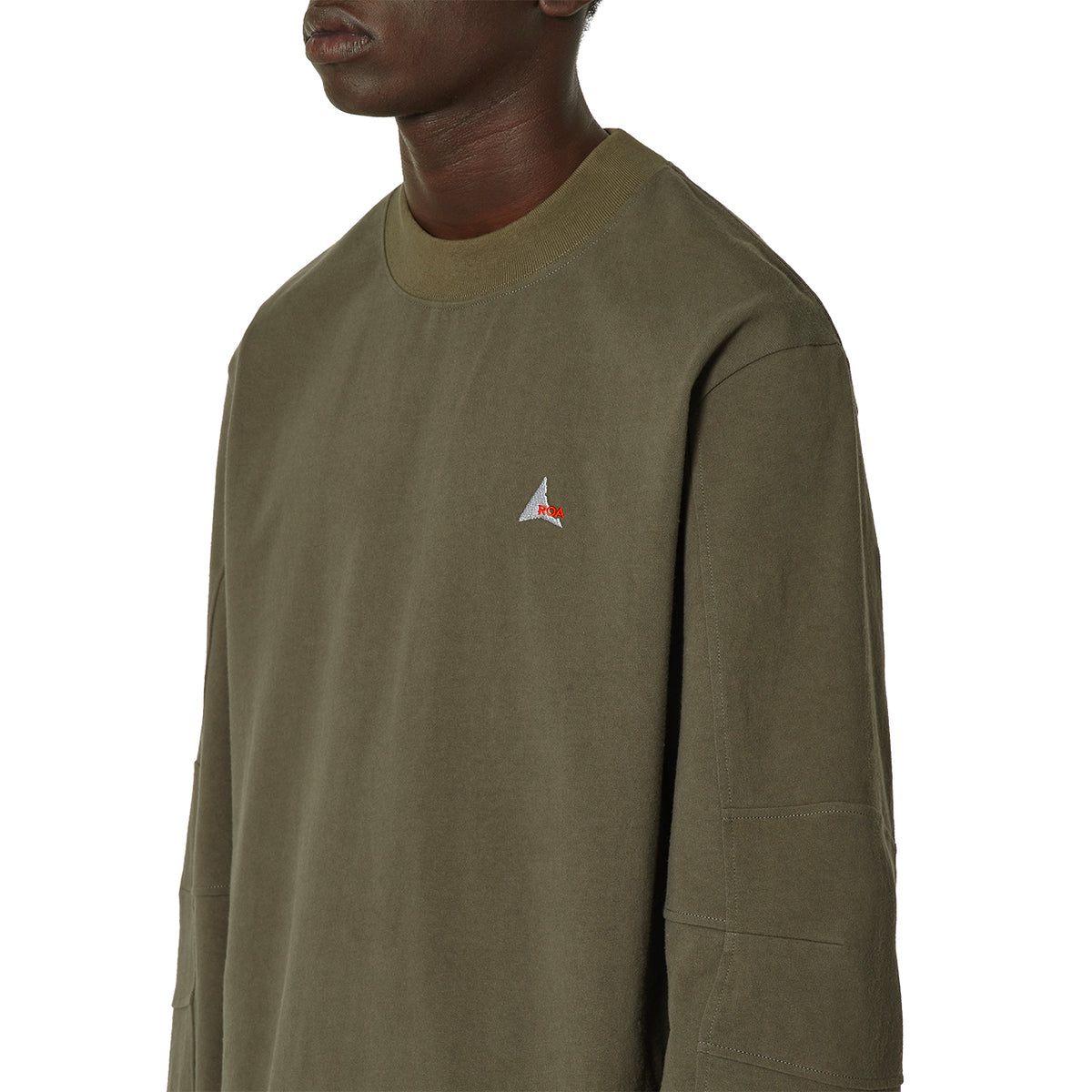 T-shirt Roa LS à Logo Crocodile