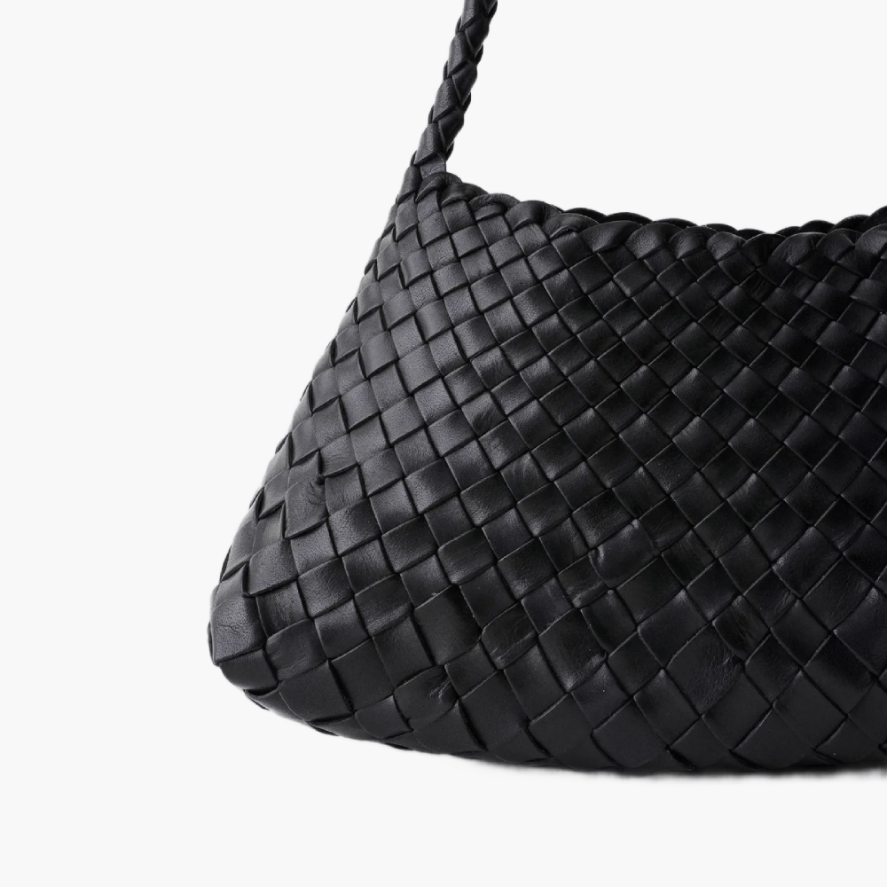 Sac tressé en cuir “Rosanna”