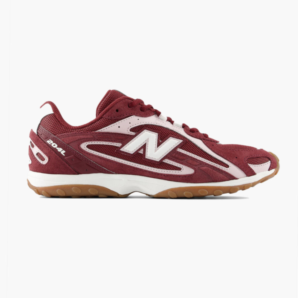 New Balance 204L Burgundy Stone Pink | Sneakers Daim Femme SS26