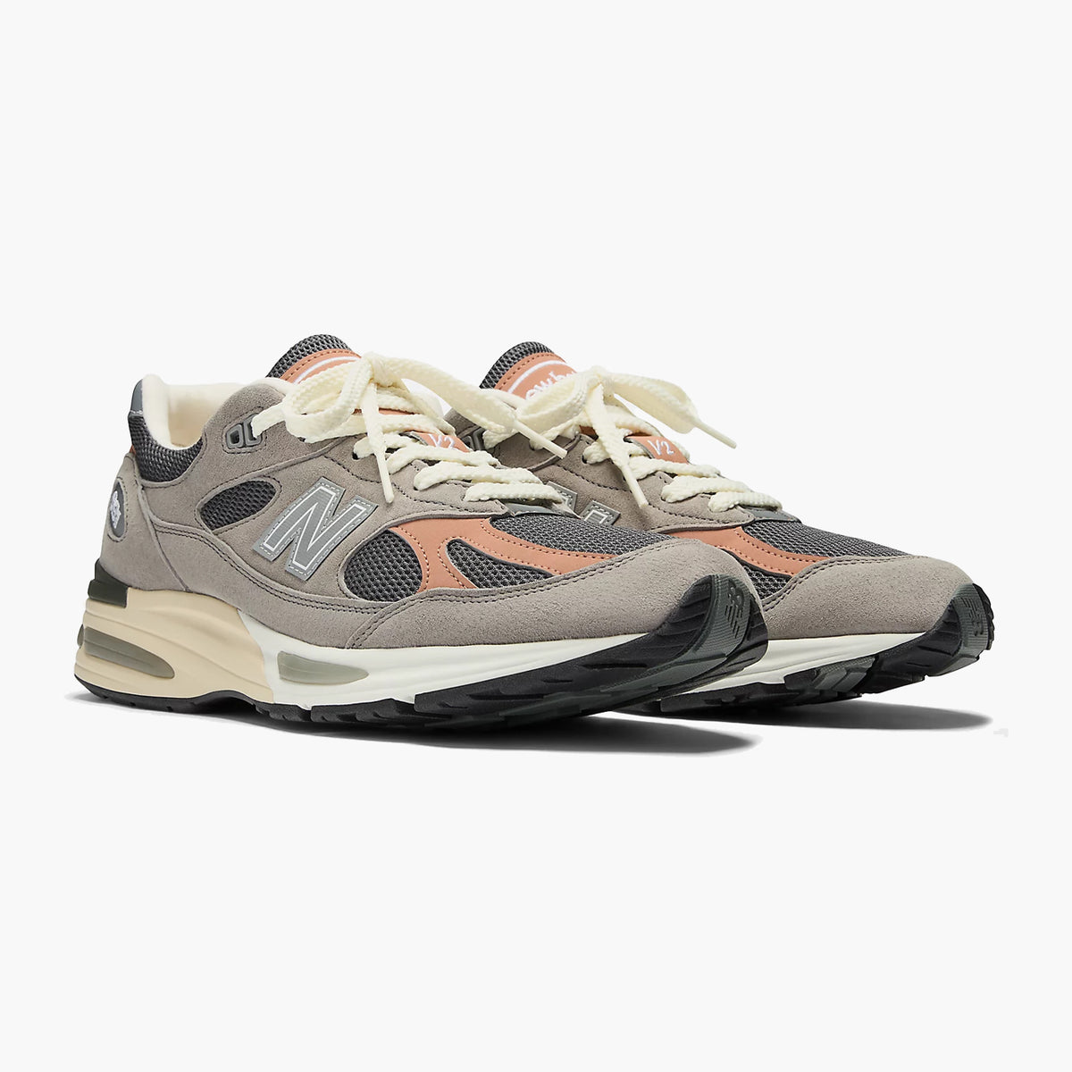 New Balance 991v2 Made in UK Grey | Elevated Essentials Femme SS26