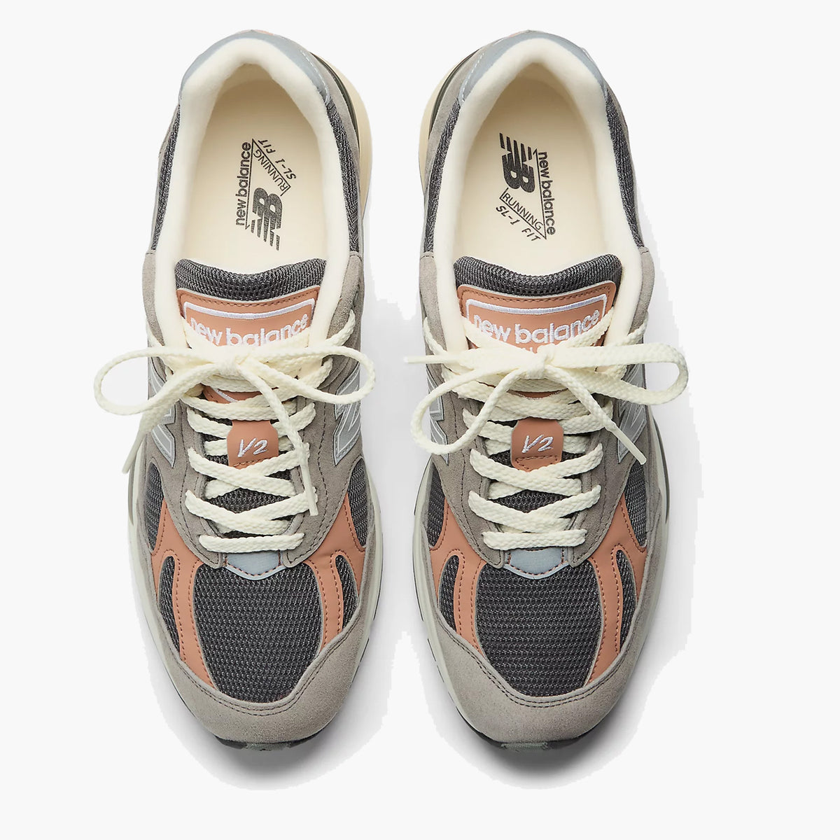New Balance 991v2 Made in UK Grey | Elevated Essentials Femme SS26