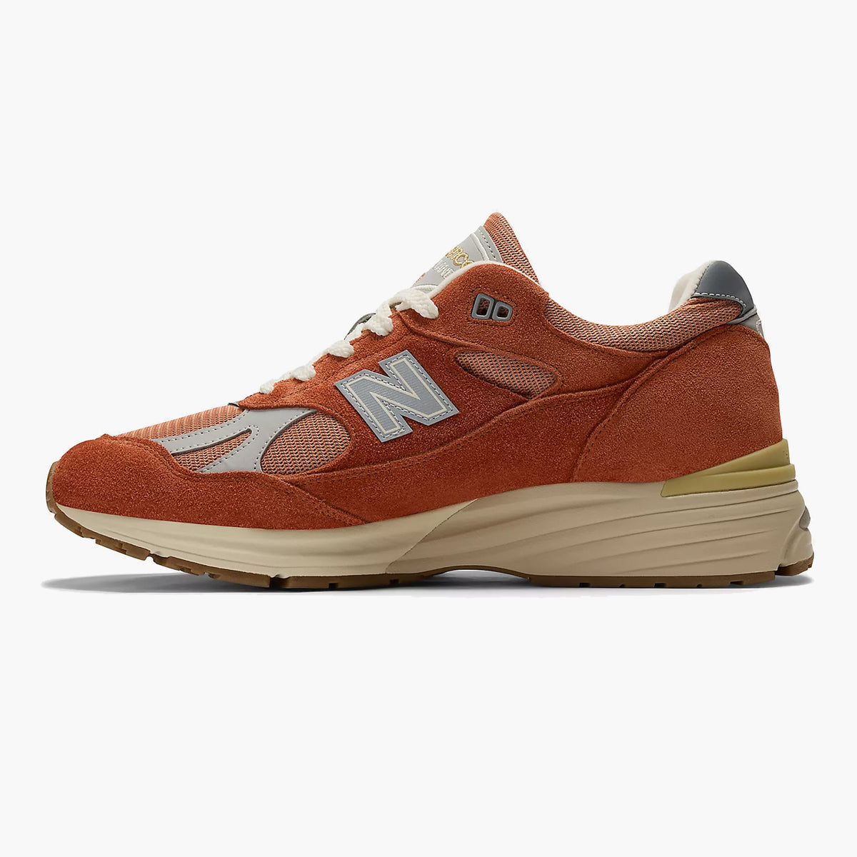 New Balance 991v2 Made in UK Orange | Vintage Sports Homme SS26