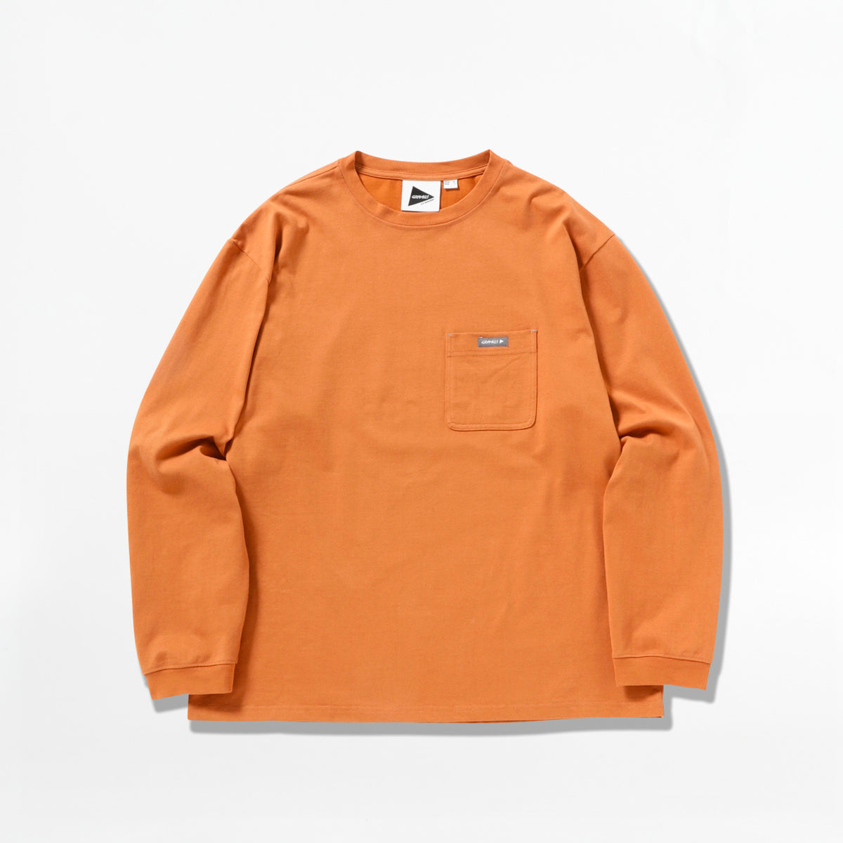 T-shirt And Wander X Gramicci LS Logo Orange