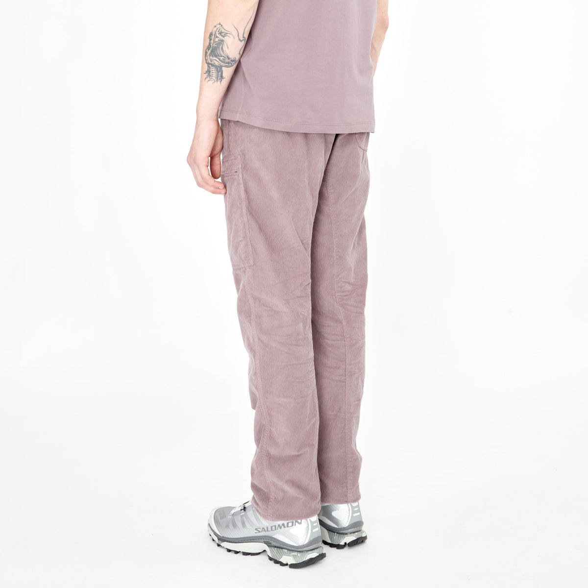 Pantalon Cargo C.P. Company Lens Corduroy Purple Dove