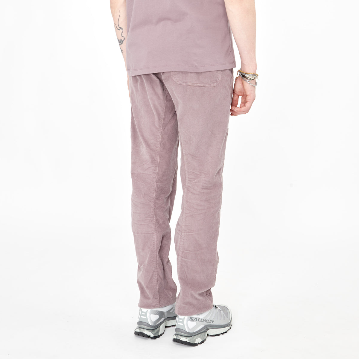 Pantalon Cargo C.P. Company Lens Corduroy Purple Dove