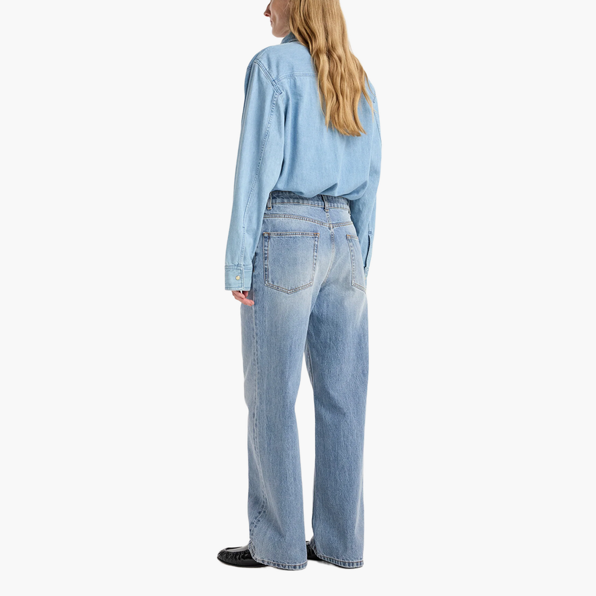 Jean Bruun Baggy Denim Classic Blue