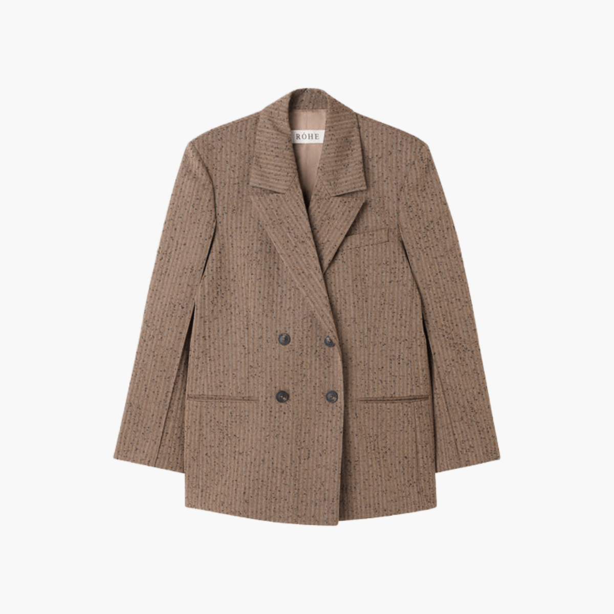 Blazer Double Breasted Herringbone