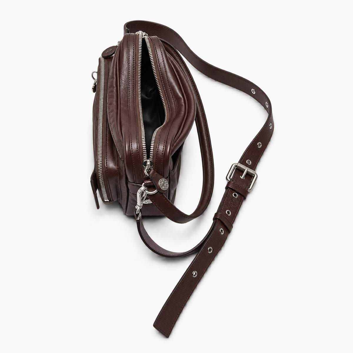 Sac Acne Studios Camero Party Chocolate Brown