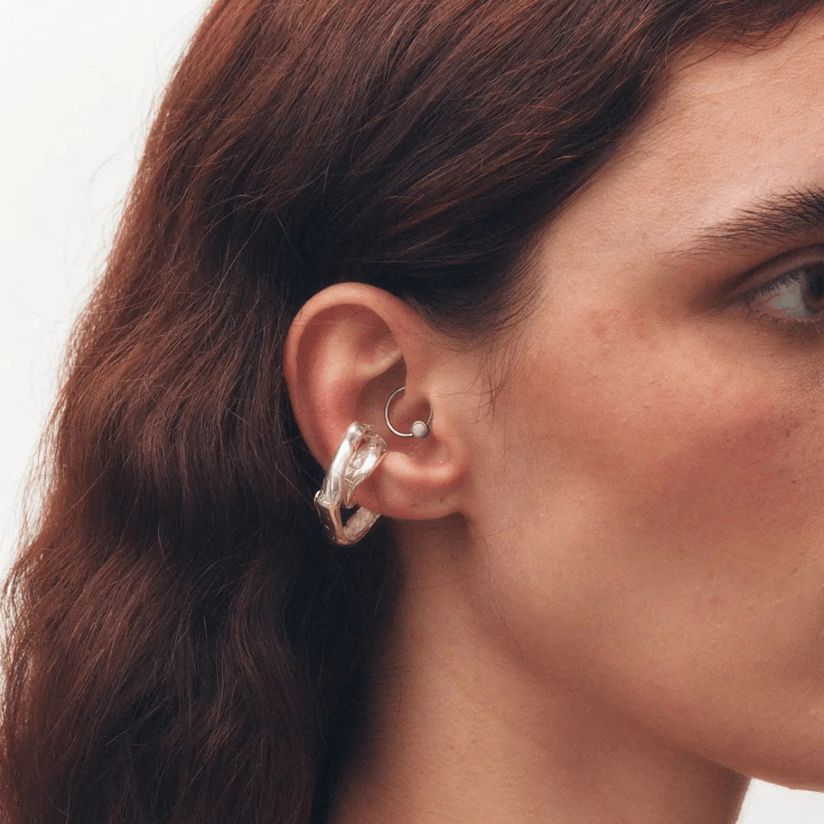 Boucles d'oreilles Lúa Argent Recyclé Simuero