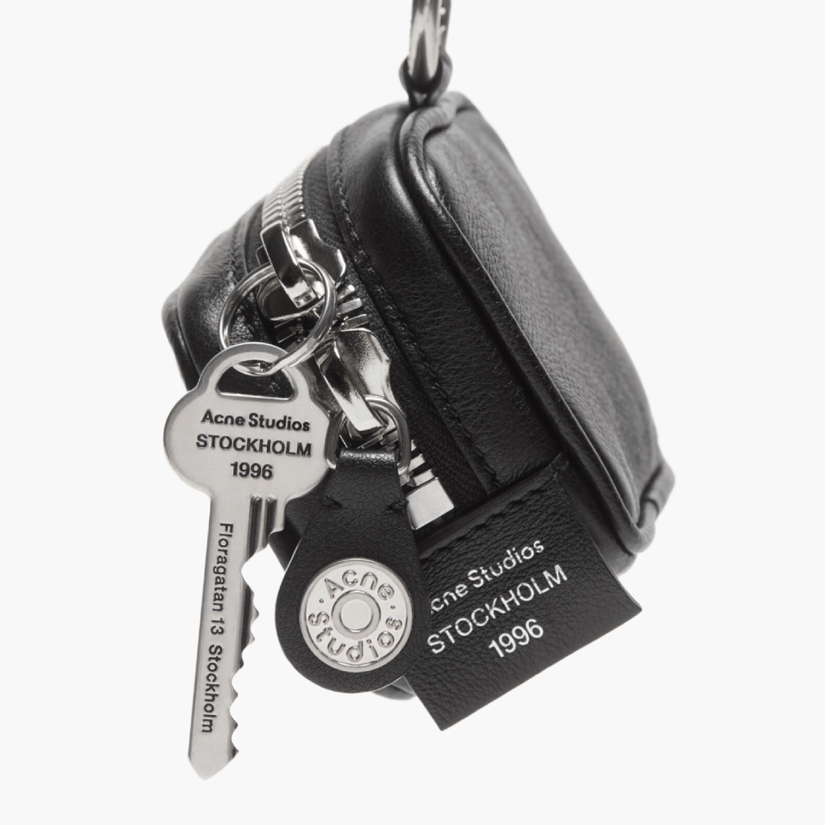 Étui écouteurs Camero Clip cuir grainé