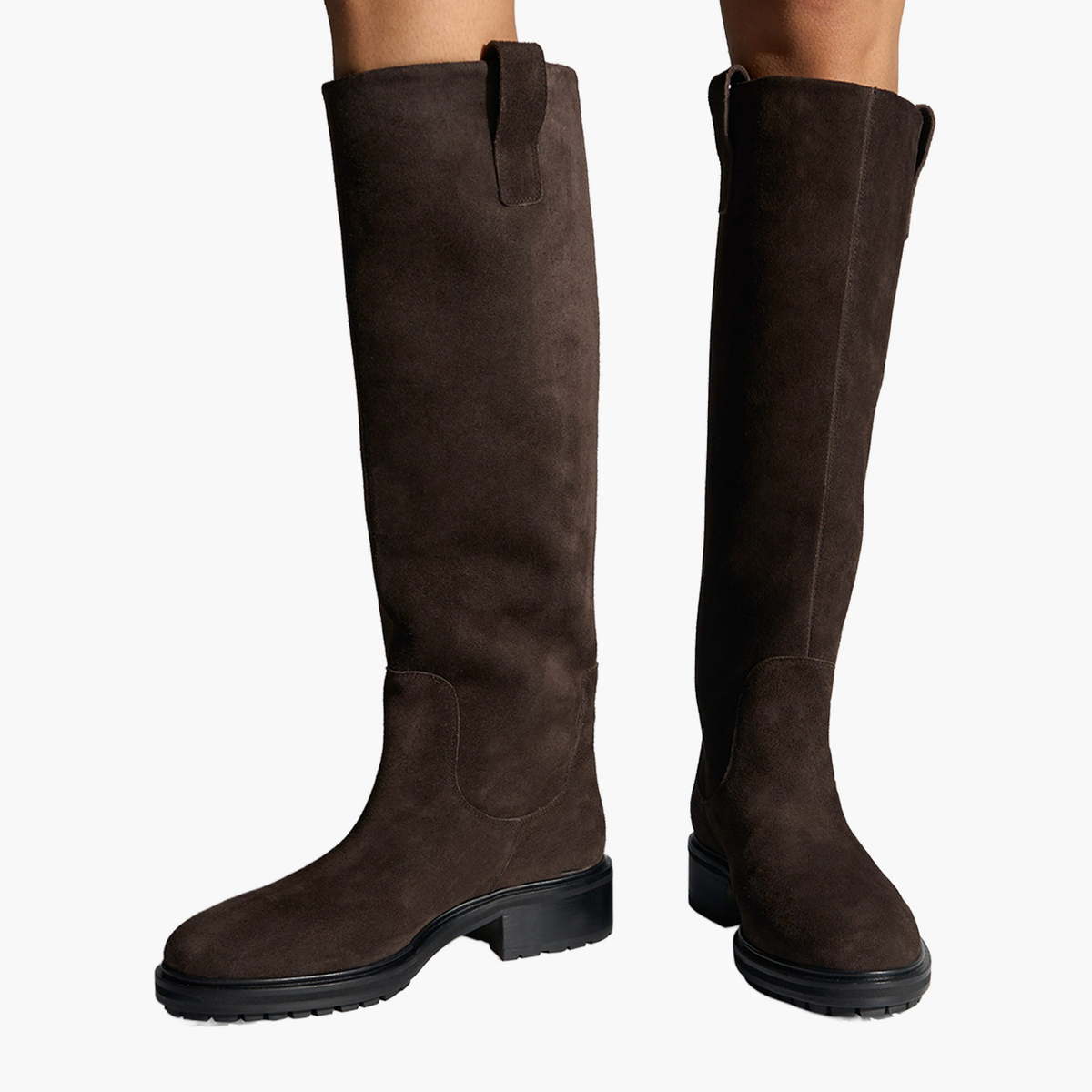 Bottes Henry en Daim Moka Suede