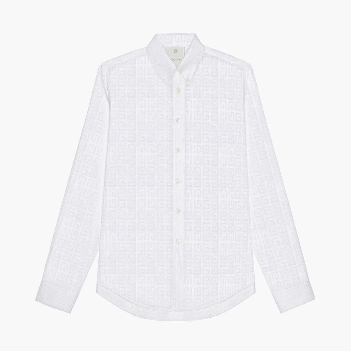Chemise Givenchy en Coton 4G Blanc