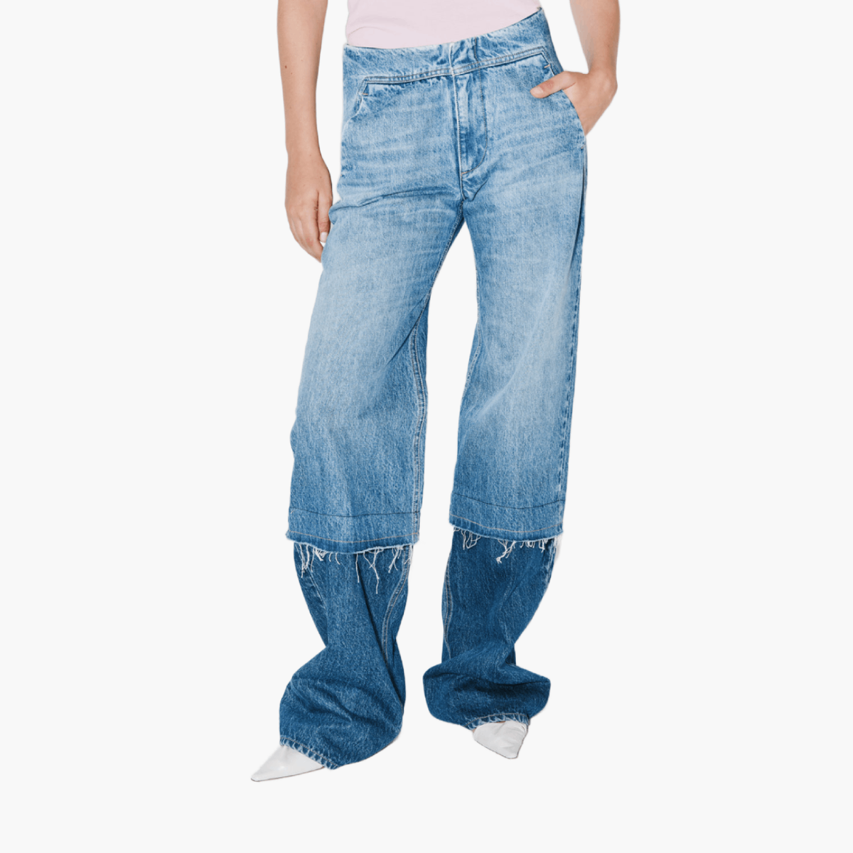 Jean Façon Jacmin PASSI Blue Denim