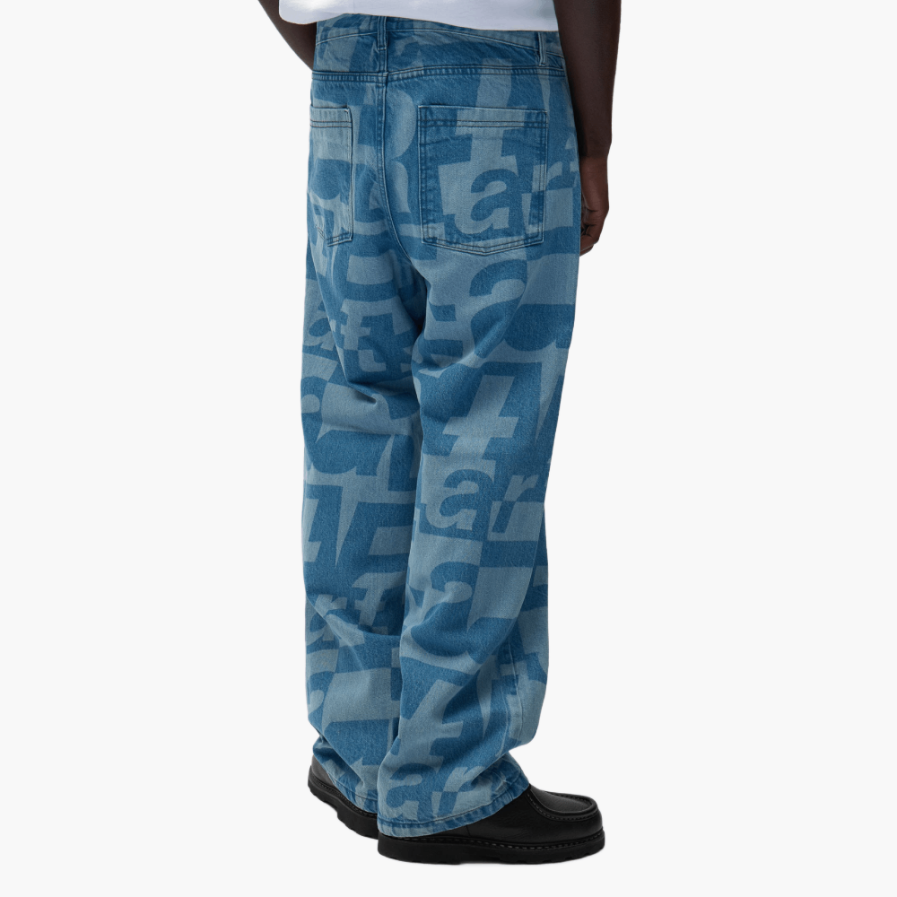 Jean en denim all-over