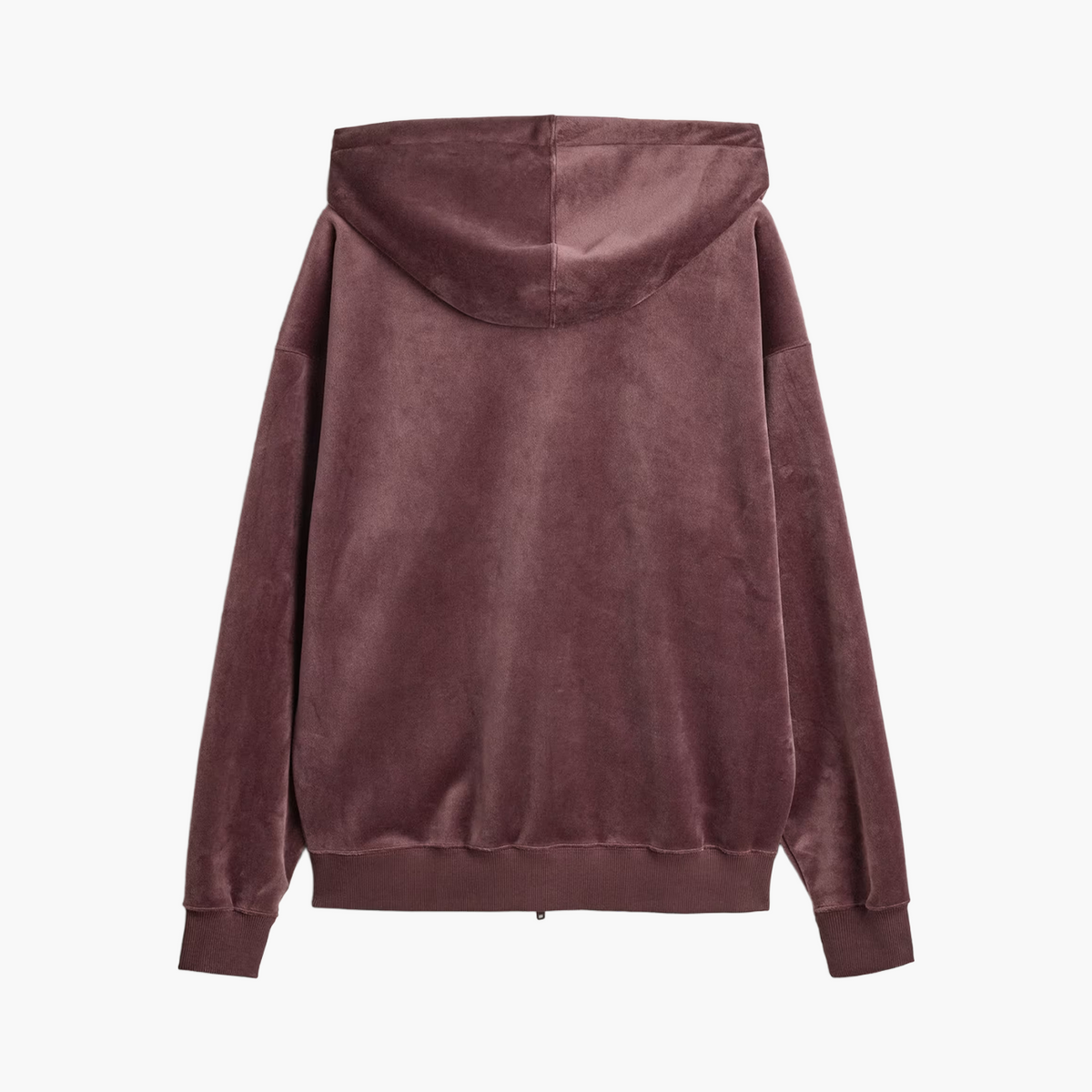 Sweat zippé « Velvet Zip » Night Red