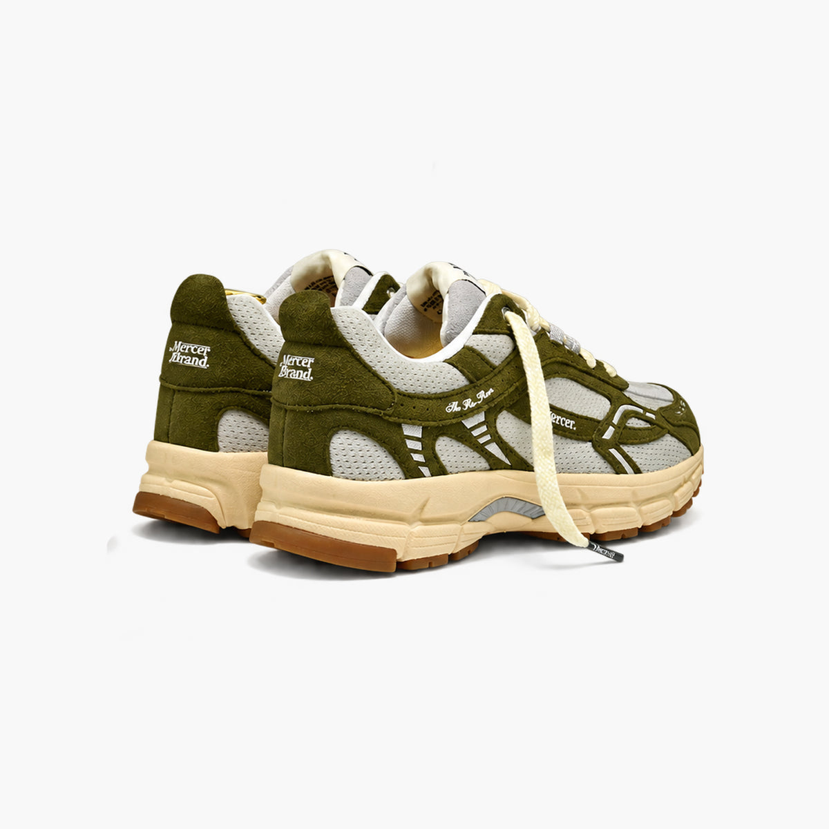 Sneakers Mercer Amsterdam The Re-Run Vintage ME263002-502 Army Green