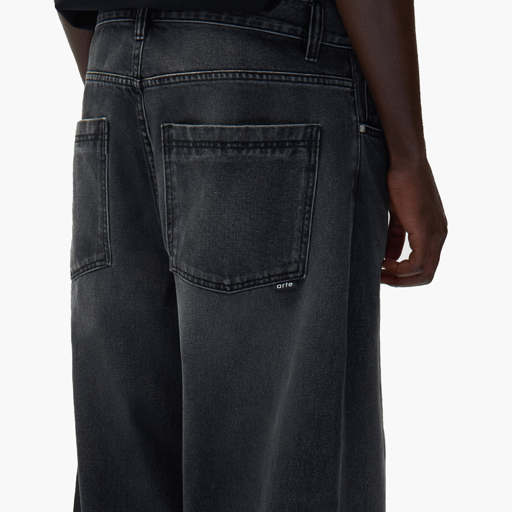 Pantalon baggy fade wash