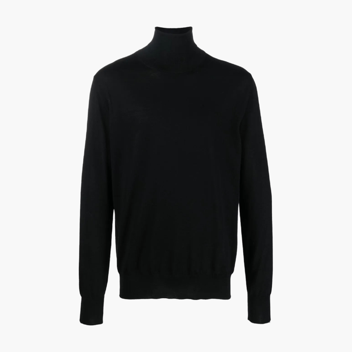 Pull Jil Sander col roulé noir