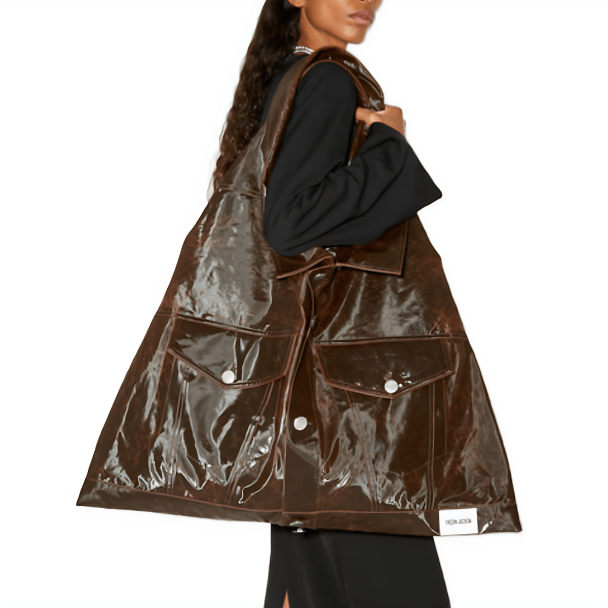 Sac Façon Jacmin AYA Big Bag Brown