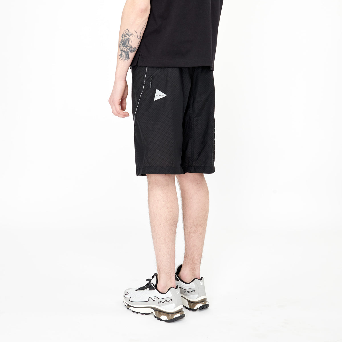 Short And Wander Breath Ripstop Noir
