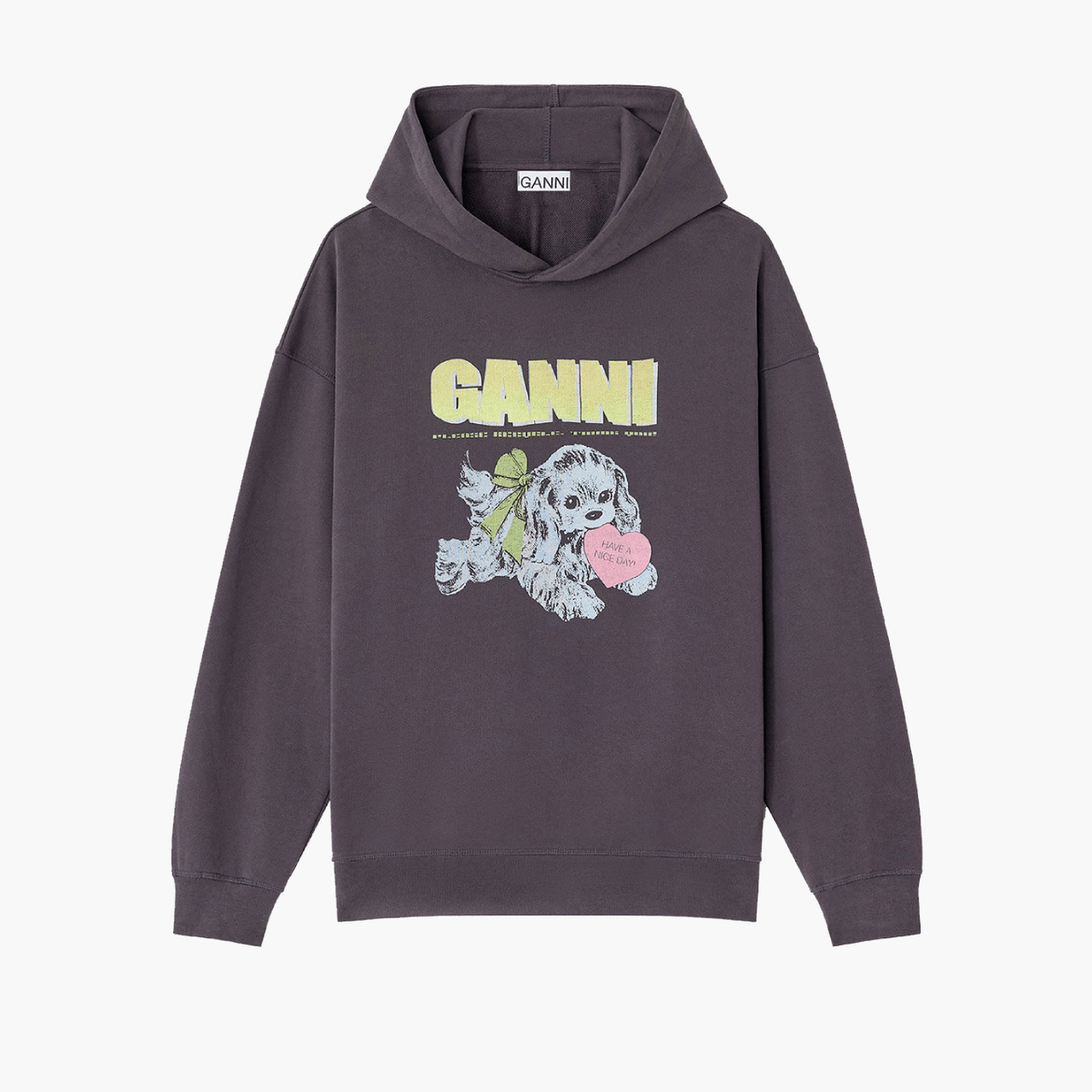 Sweat à capuche Ganni