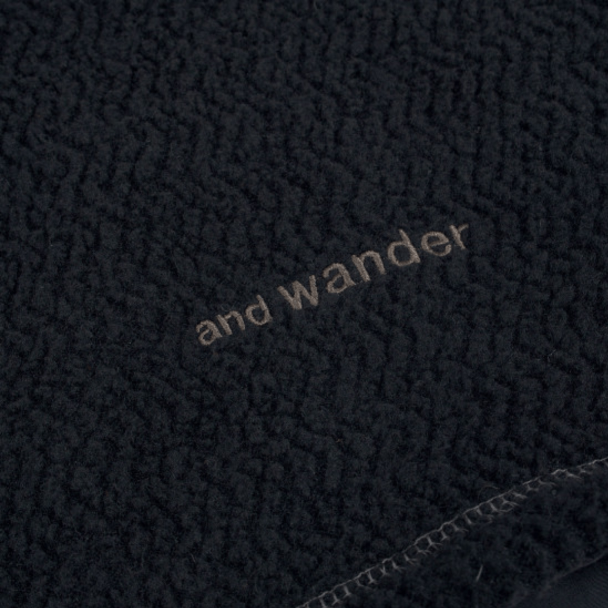 Veste And Wander Re-Wool Noir