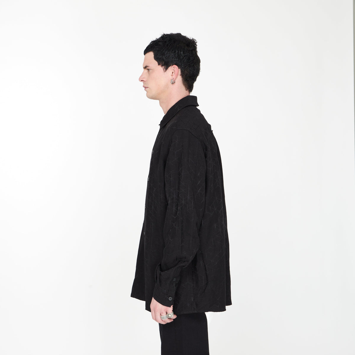 Chemise Balthazar Noir - Lesthete tom wood