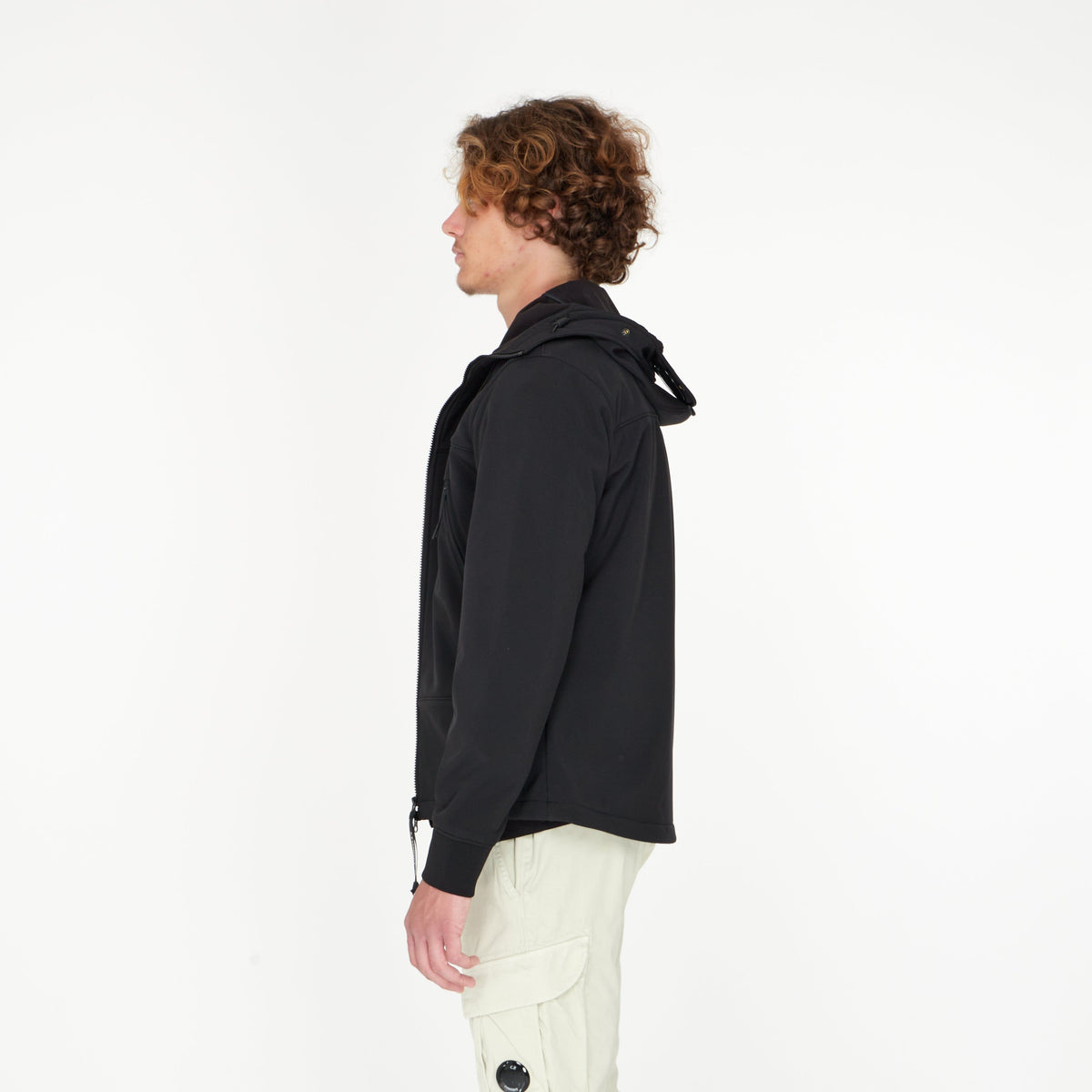 Veste C.P shell-R goggle Noir - Lesthete cp company